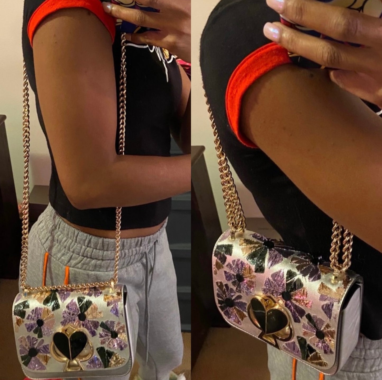 Kate spade heart bag