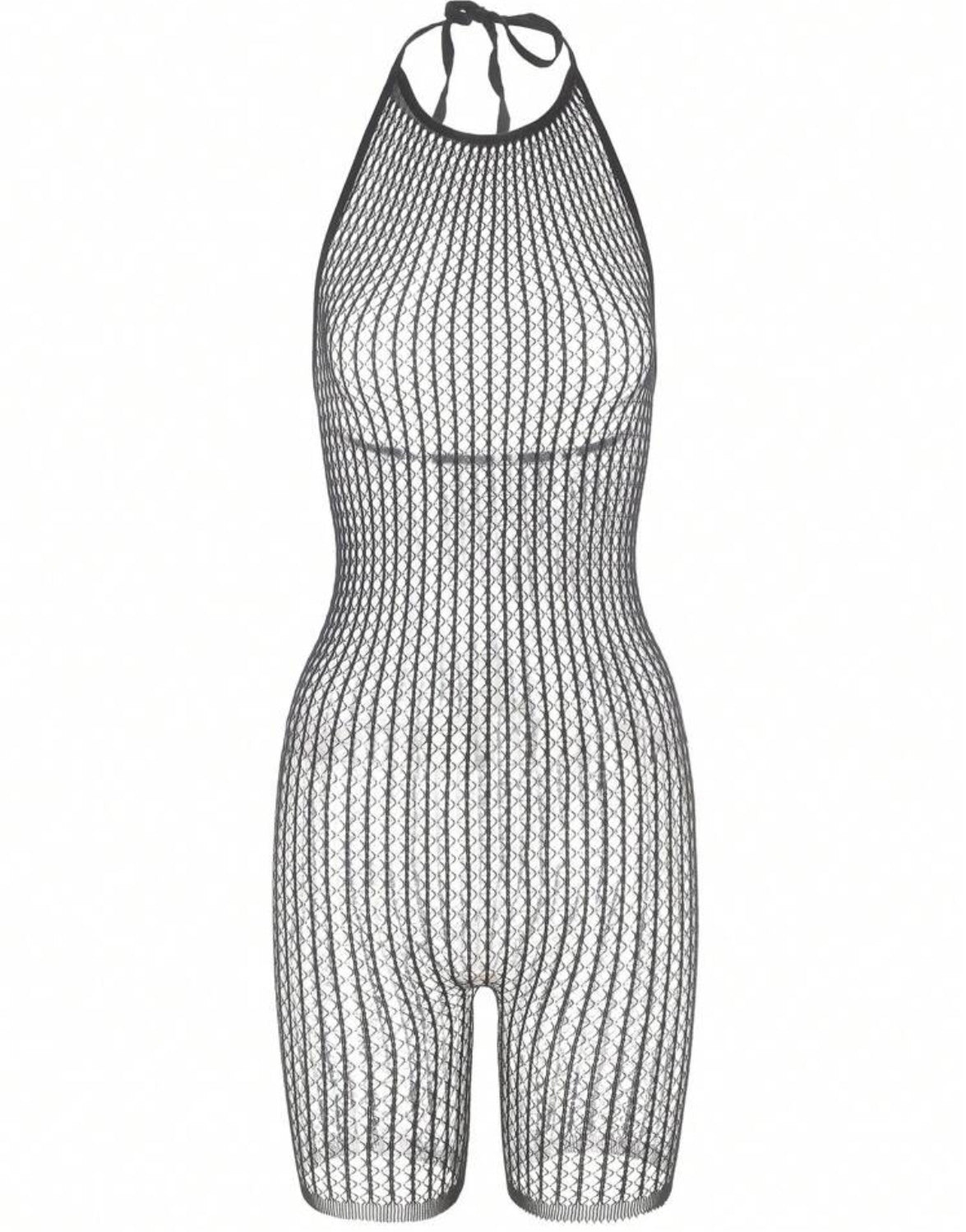 Sexy Hollow Out Design Romper Lingerie