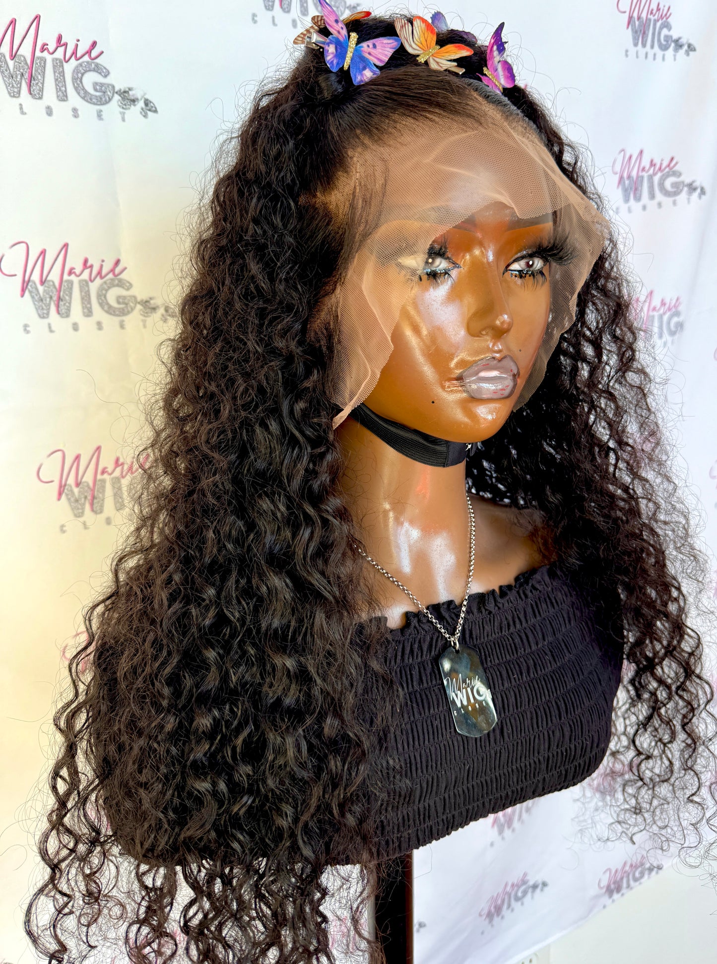Ready to ship 24” 13x4 deep wave wig