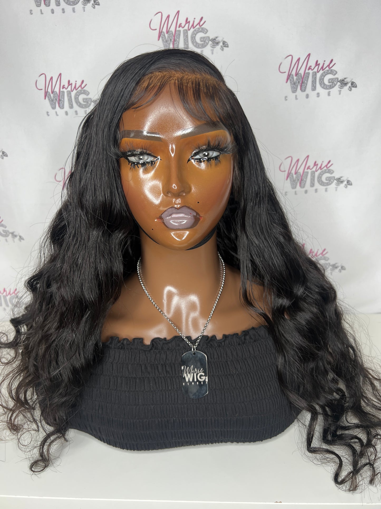 6x6 Custom made closure wig with side part
