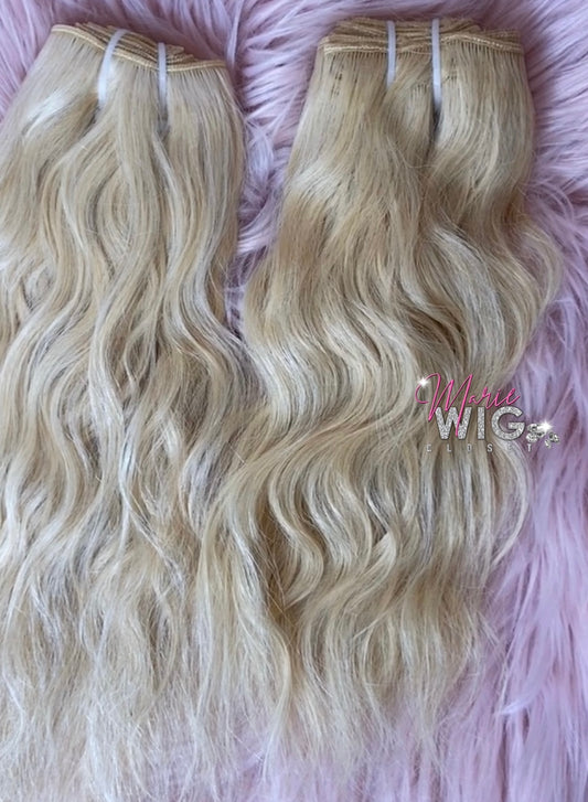 Blonde Wavy 12" inch