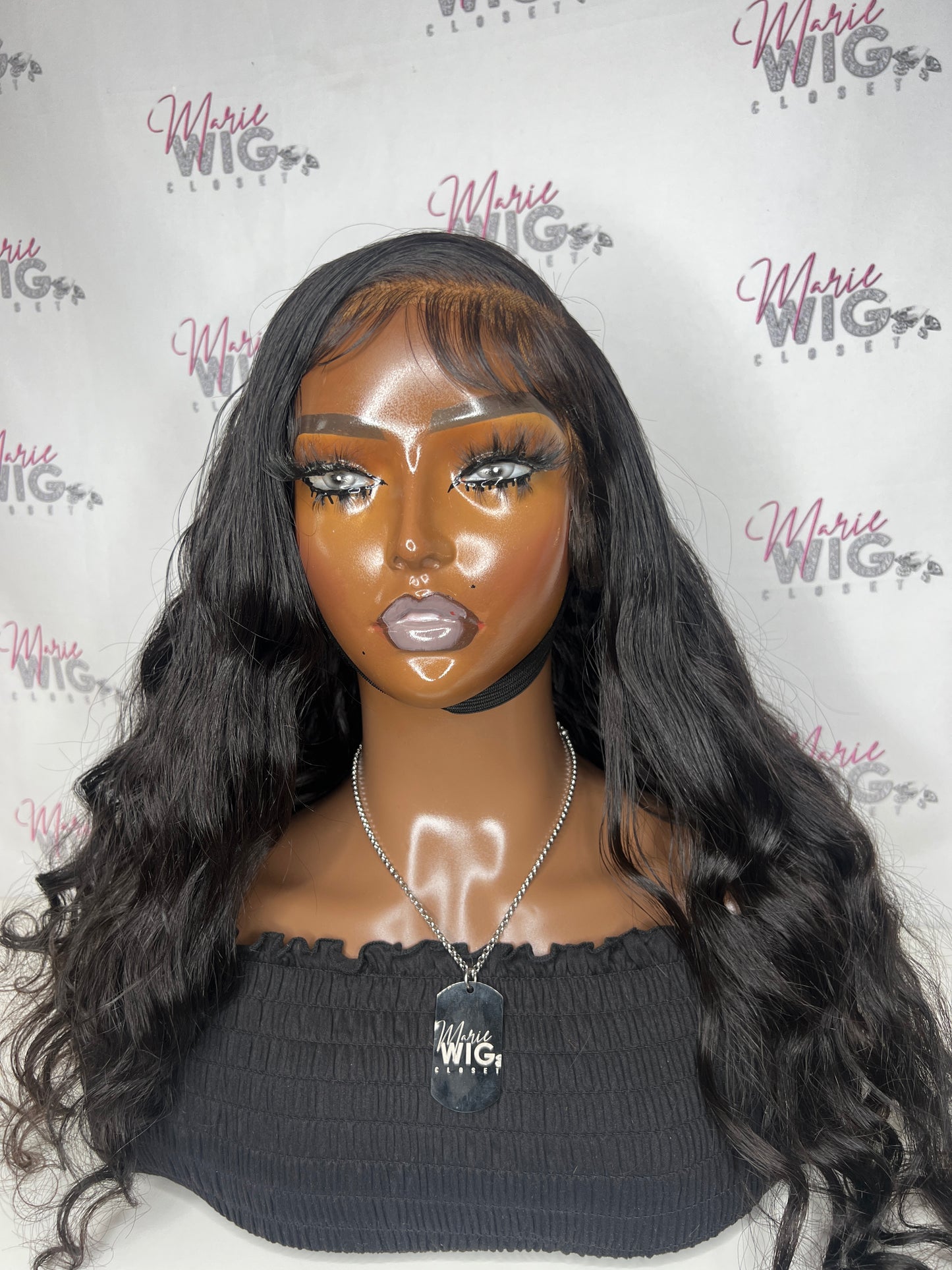 6x6 Custom made closure wig with side part