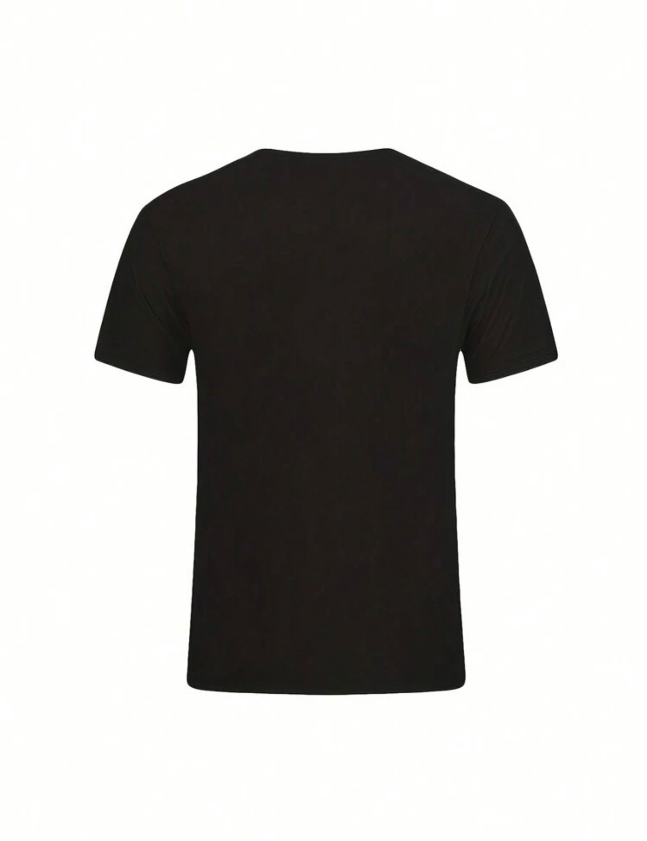 Slogan Graphic Round Neck Tee