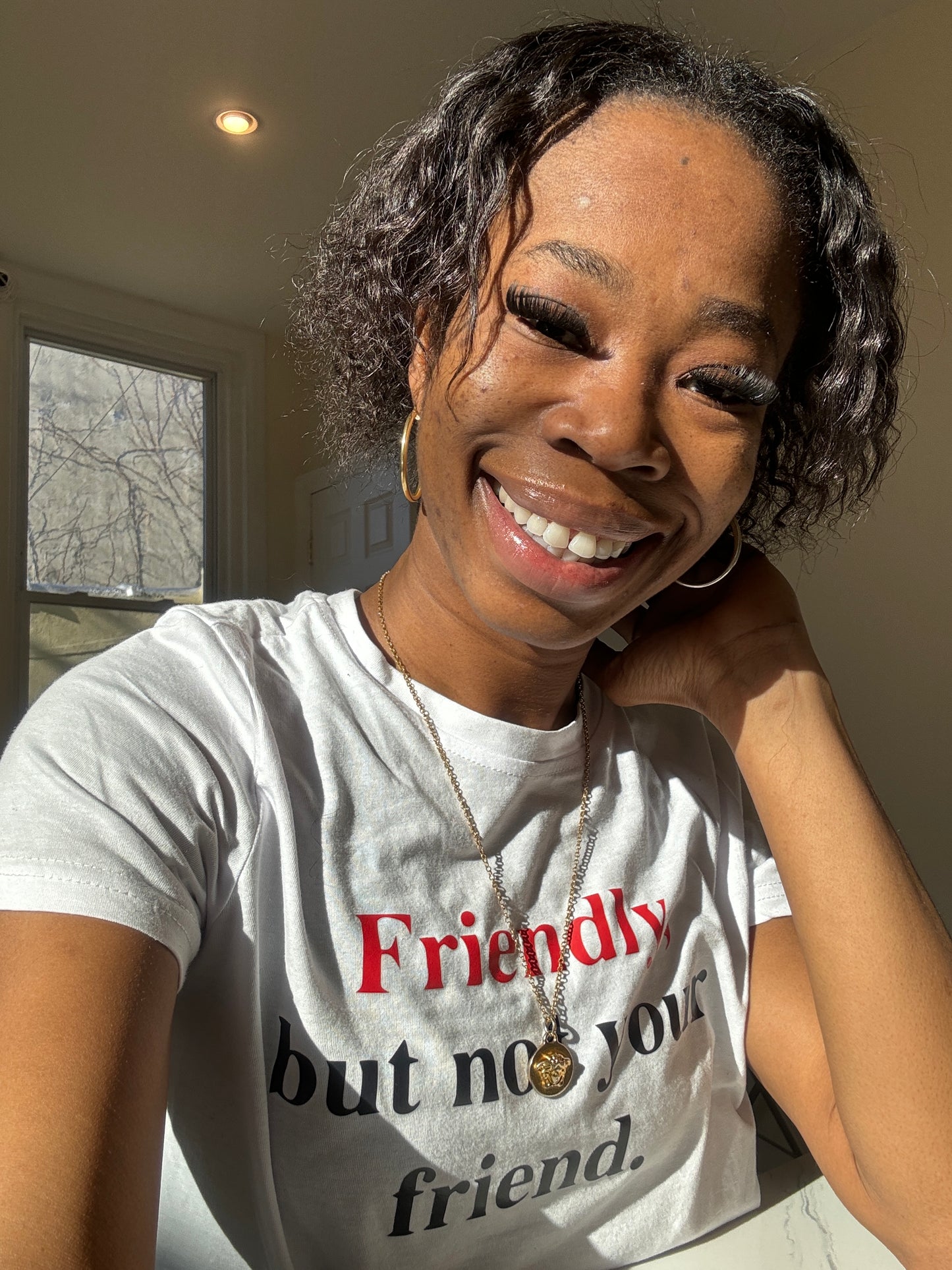 “Not your friend t-shirt”