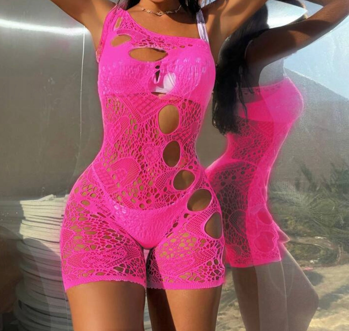 Neckline Sexy Romper Lingerie