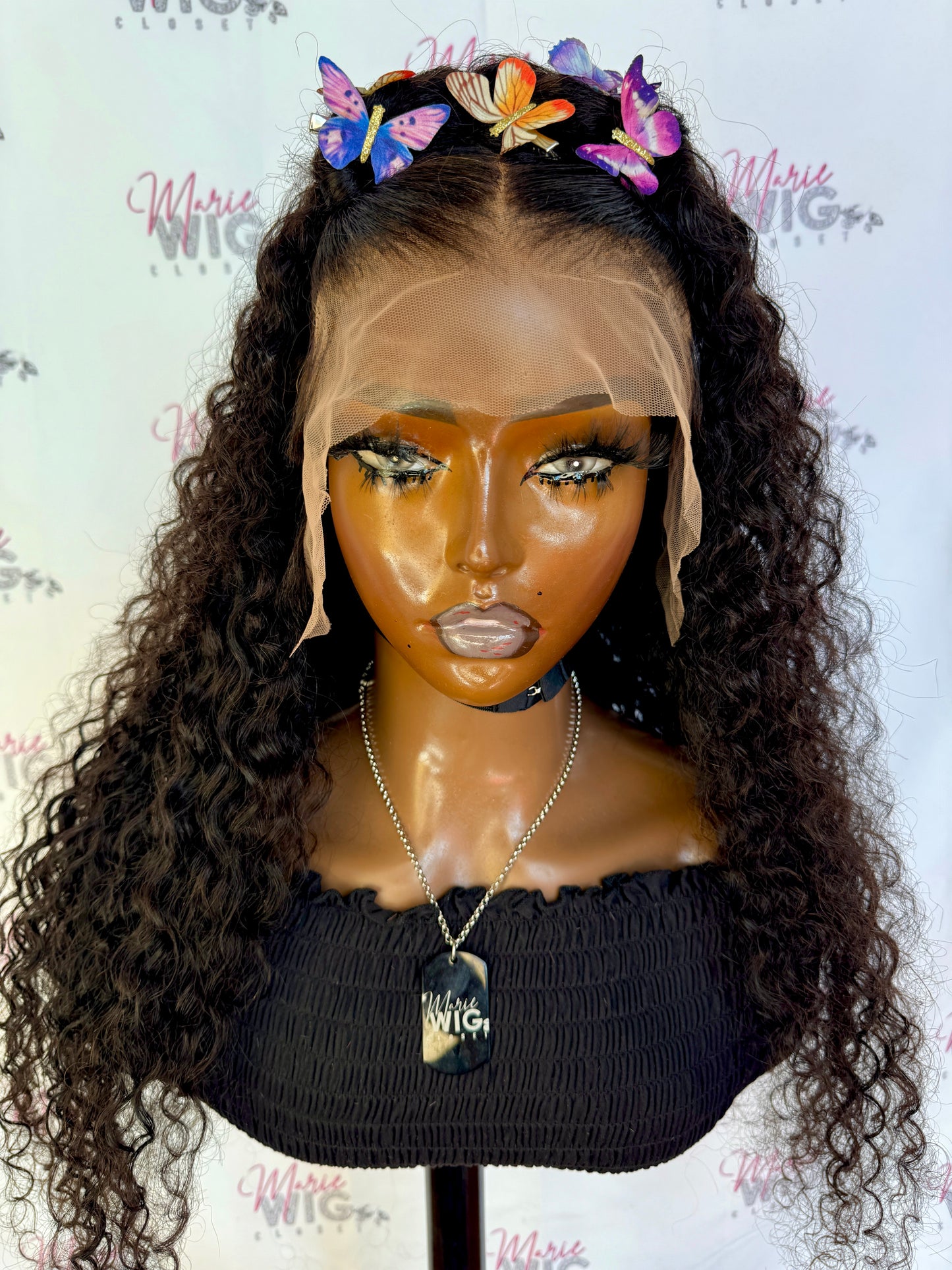 Ready to ship 24” 13x4 deep wave wig