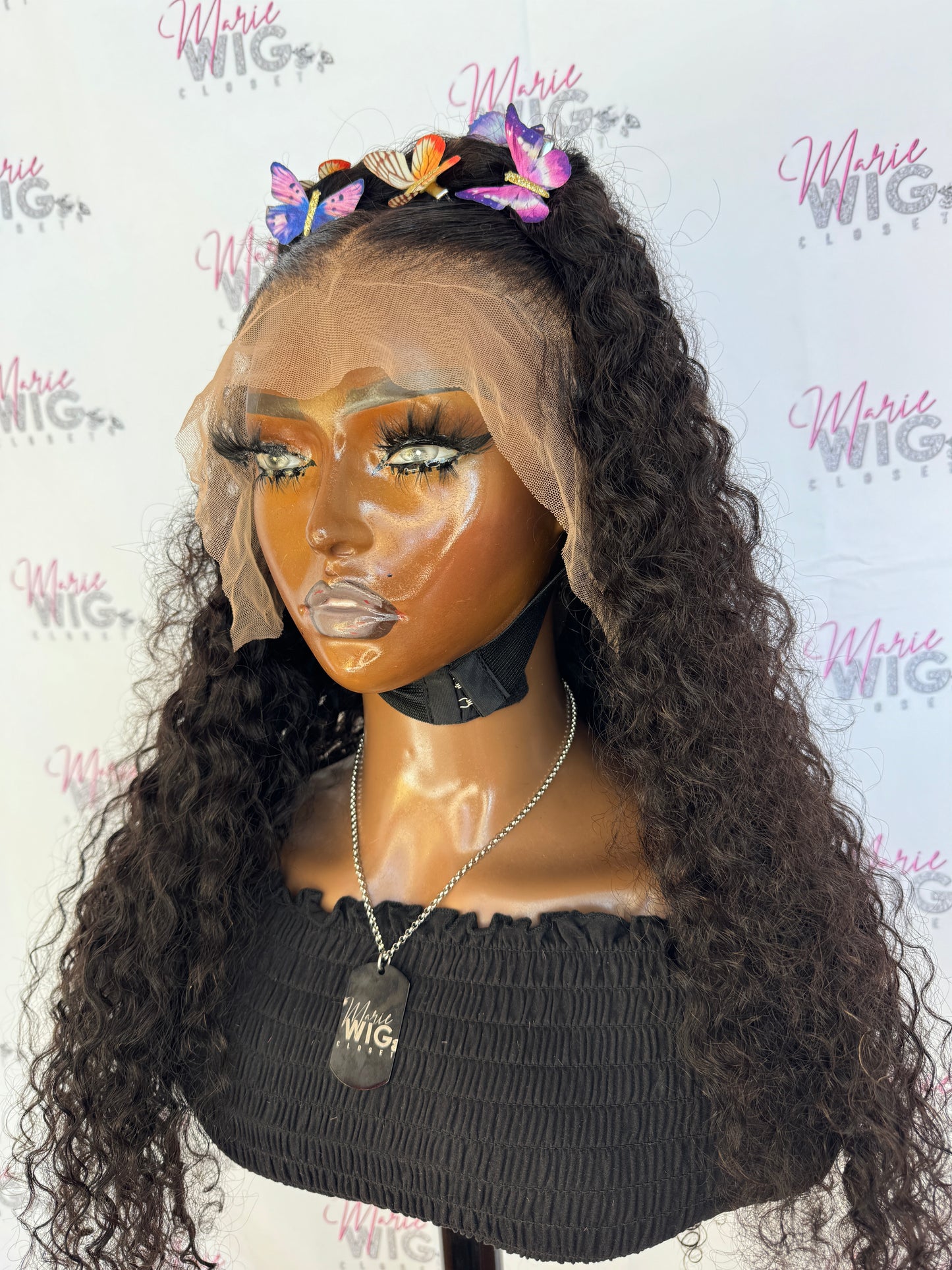 Ready to ship 24” 13x4 deep wave wig