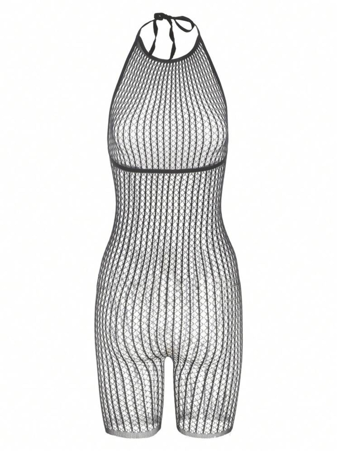 Sexy Hollow Out Design Romper Lingerie