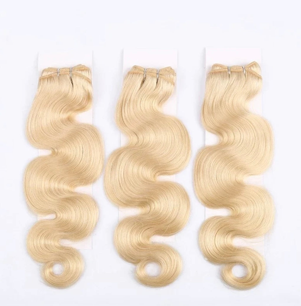 Blonde Wavy 12" inch