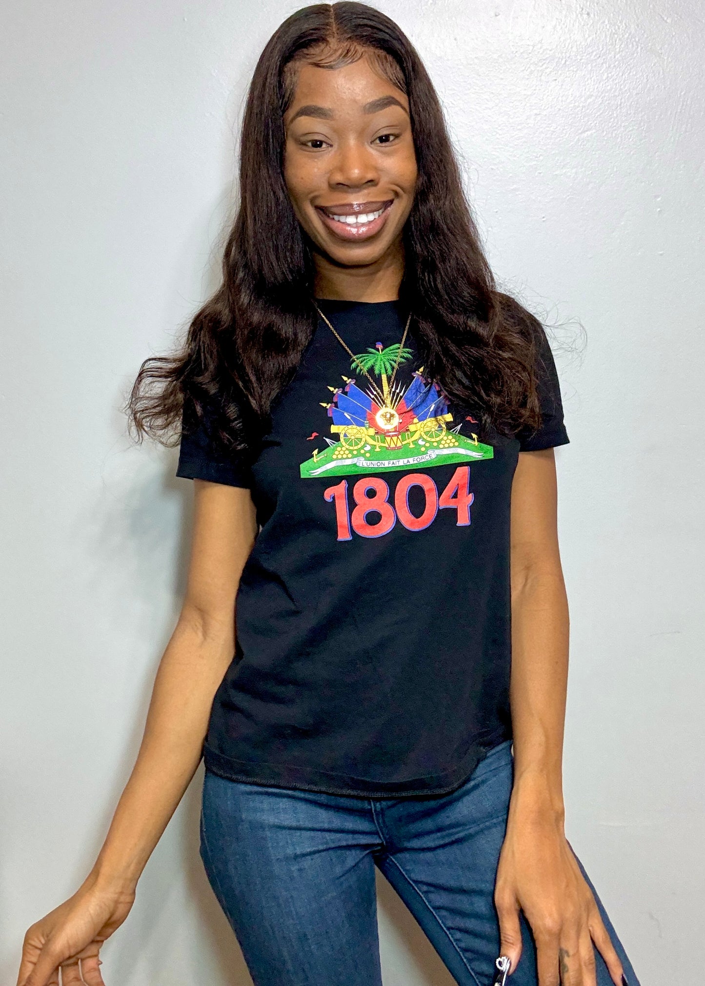 “1804 Haiti T-shirt for women”